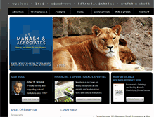 Tablet Screenshot of manask.com